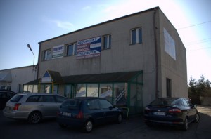 Budynek biurowo-magazynowy w Lesznie